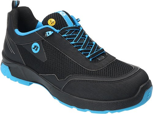 Afbeelding laden in galerijviewer, Bata werkschoen summ two laag s3 | zwart blauw | maat - 00.017.140.47
