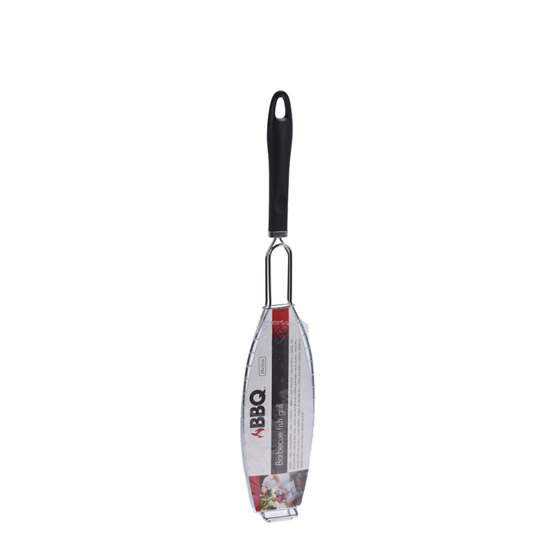 Afbeelding laden in galerijviewer, Bbq barbecue visgrill chroom 29x10cm
