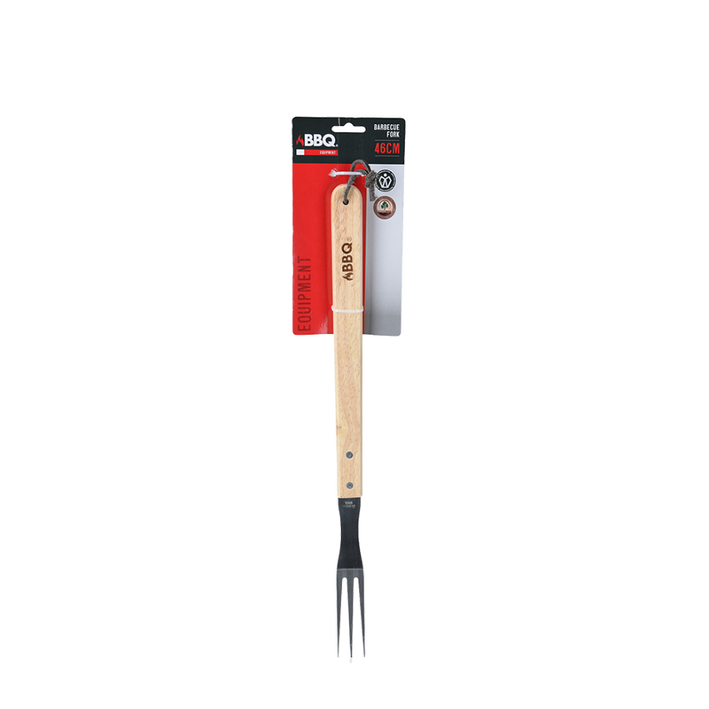 Afbeelding laden in galerijviewer, Bbq barbecue vork rvs 46cm
