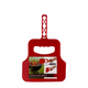 Bbq barbecue waaier rood 32x21cm
