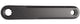 Samox kalloy crank links 170 mm isis o.a. bosch aluminium mat zwart