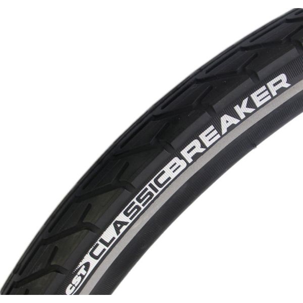 Afbeelding laden in galerijviewer, buitenband Classic Breaker 28 x 1 5 8 x 1 3 8 (37-622) RS zwart
