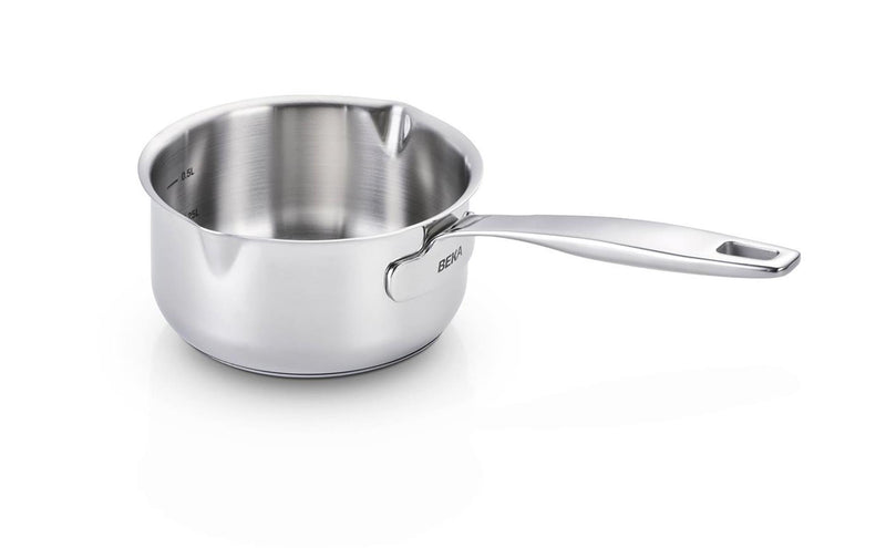 Afbeelding laden in galerijviewer, Beka maestro steelpan 2 giet tuiten 14cm
