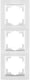 Enzo benson 3 voudig afdekraam wit - 4650019