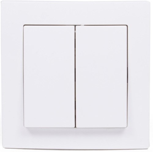 Afbeelding laden in galerijviewer, Enzo benson inbouw schakelaar serie wit - 4650015
