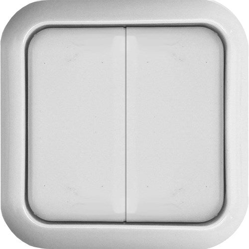 Afbeelding laden in galerijviewer, Enzo benson opbouw schakelaar serie wit - 4650087
