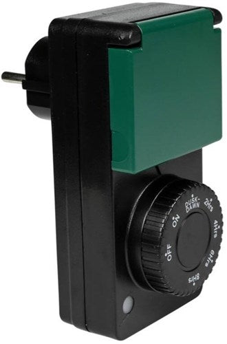 Enzo benson tijdschakelklok swd 2-4-6-8 uur of schemerschakelaar ip44 - 8364220
