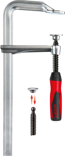 Afbeelding laden in galerijviewer, Bessey geheel stalen lijmtang gz-2k 200 100 - gz20-2k
