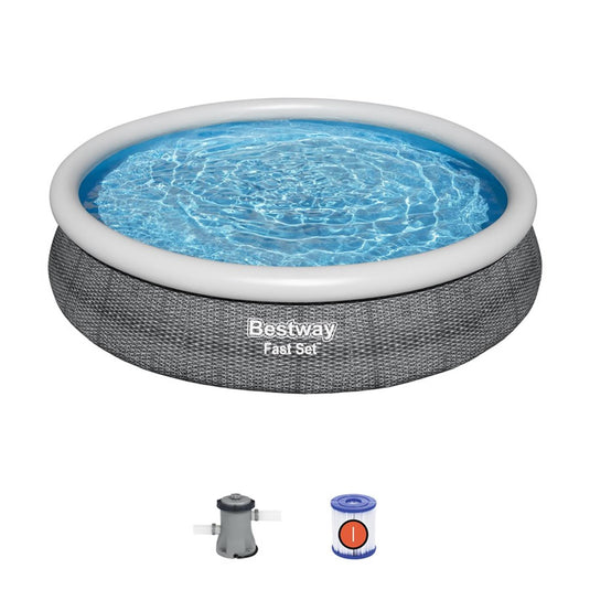 Bestway fastset zwembad 366x76cm met filterpomp