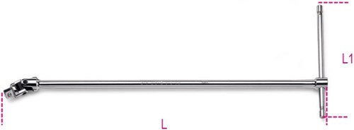 Beta 1 4” t-sleutel met cardangewricht 900 40 - 009000843