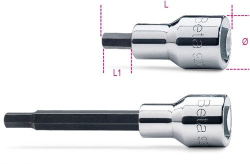 Beta schroevendraaierdoppen voor binnenzeskant schroeven 920pe 6l - 009200418