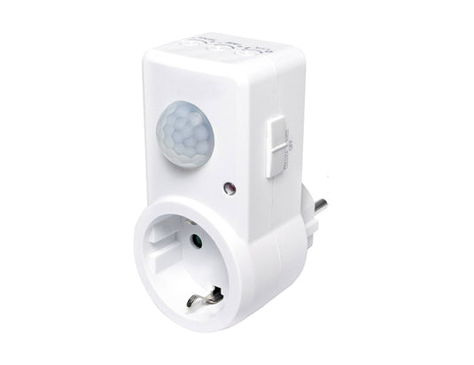 Q-link pir bewegingsmelder plug-in - wit