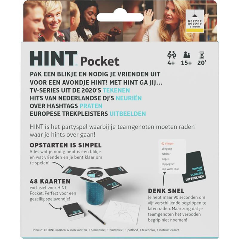 Afbeelding laden in galerijviewer, Bezzerwizzer hint pocket bordspel
