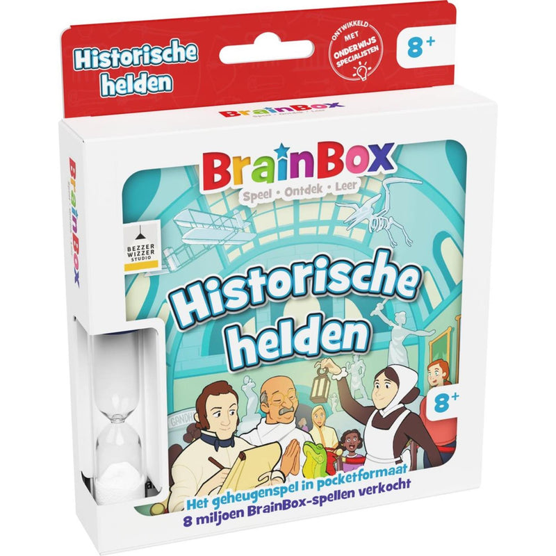 Afbeelding laden in galerijviewer, Brainbox pocket historische helden - weetjesspel
