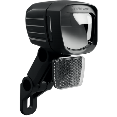 Herrmans koplamp nordic mr5 dynamo 100 lumen - zwart