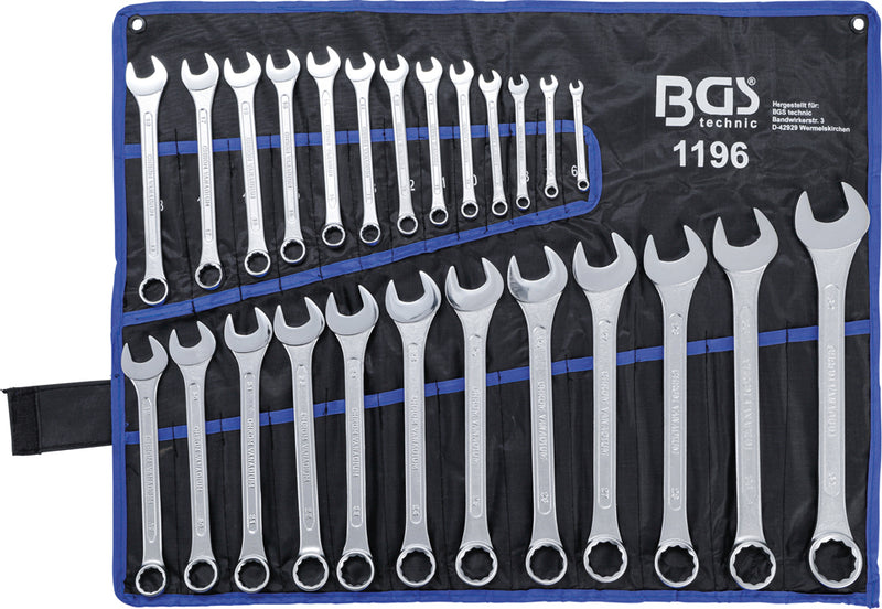 Afbeelding laden in galerijviewer, Brüder mannesmann bgs technic combination spanner set 25 pieces
