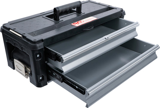 Bgs technic hard shell tool box attachment with 2 drawers