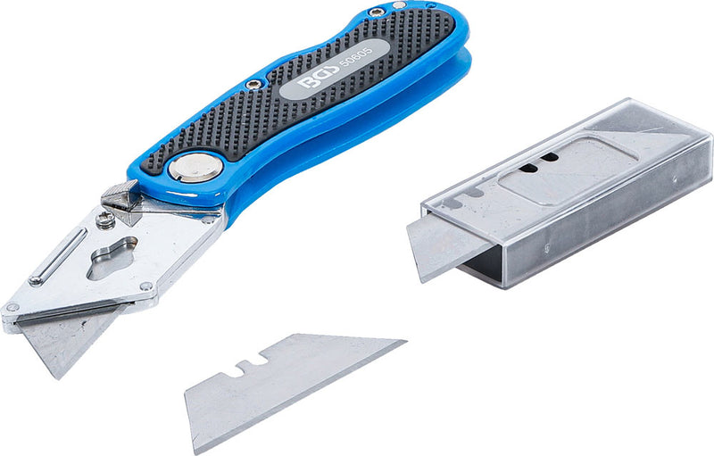 Afbeelding laden in galerijviewer, Bgs technic folding knife incl. spare blades
