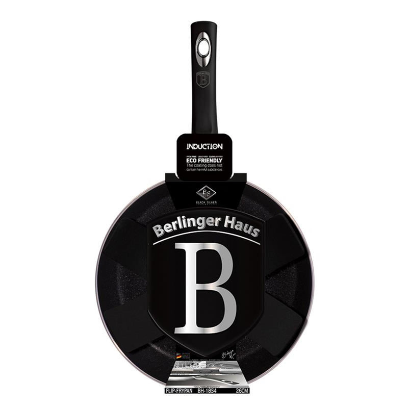 Afbeelding laden in galerijviewer, Berlingerhaus flip koekenpan 26cm black

