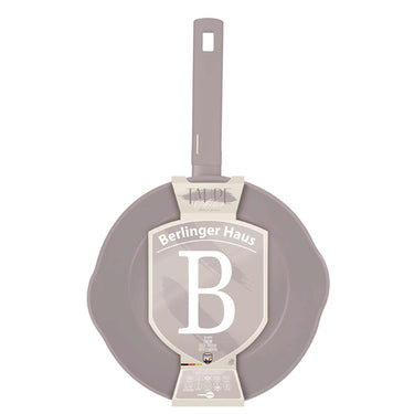 Berlingerhaus diepe koekenpan 28cm taupe