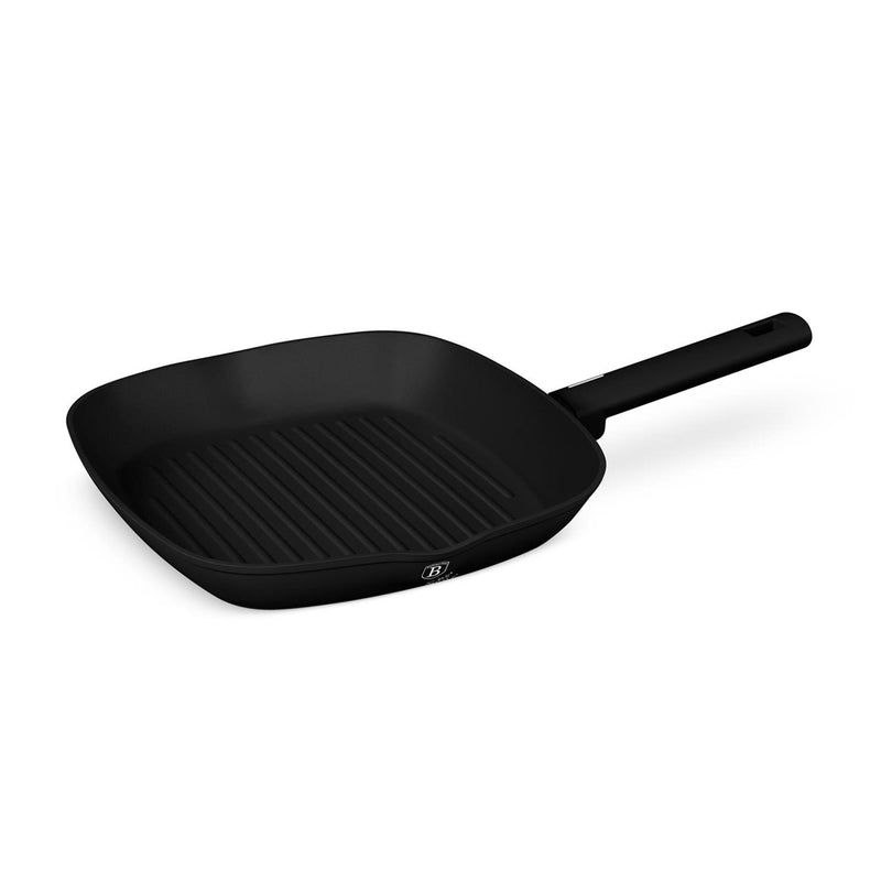 Afbeelding laden in galerijviewer, Berlingerhaus grillpan mat zwart 28cm
