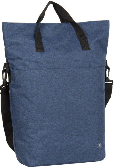 Afbeelding laden in galerijviewer, Bike drops shopper fietstas met schouderhengsel nylon 12l navy
