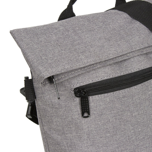 Bike drops stuurtas met schouderhengsel nylon 6l grijs