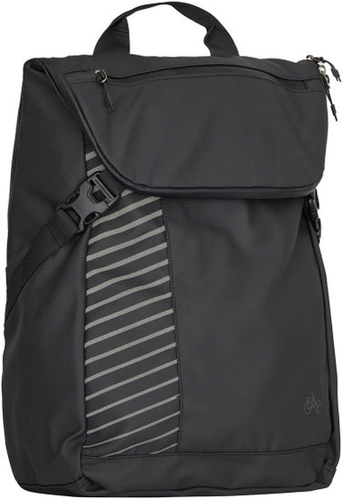 Bike gravel waterafstotende fietsrugzak 22l zwart