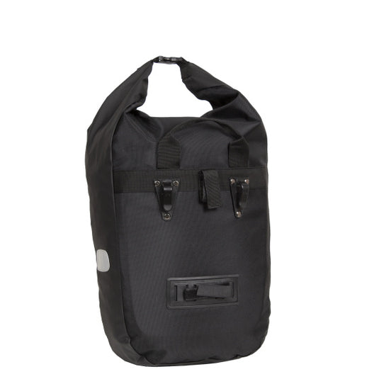 Bike wave fietsschoudertas nylon 12l zwart