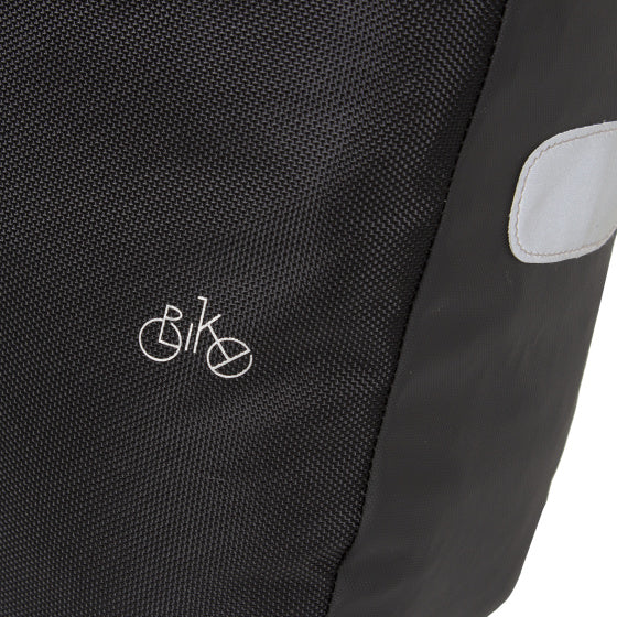 Afbeelding laden in galerijviewer, Bike wave fietsschoudertas nylon 12l zwart
