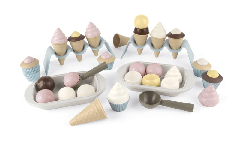 Afbeelding laden in galerijviewer, Dantoy bioplastic cupcake- en ijsset
