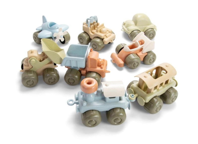 Afbeelding laden in galerijviewer, Dantoy bioplastic voertuig (onverpakt 8 ass.)
