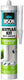 Bison acrylaatkit universeel transparant koker 300 ml - afdichtingskit voor het afdichten van naden, kieren en scheuren, overschilderbaar, strak afmesbaar