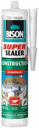 Bison super sealer construction wit crt 290ml*12 nlfr - 6304528 - 6304528