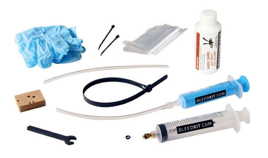 Bleedkit bleed kit premium + brake fluid red for shimano 2012+ brakes