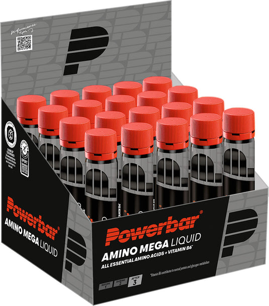 Powerbar black line amino mega liquid ampoule 20x25ml