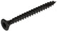 Blackline spaanplaatschroef hcp zwart pk torx tx20 +snijpunt 4.0x25 | 25 stuks - 6901.20.14025