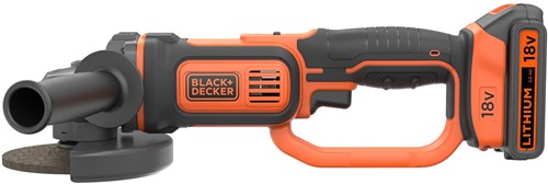 Afbeelding laden in galerijviewer, Black+decker bcg720m1-qw haakse slijper - 18v - 125mm
