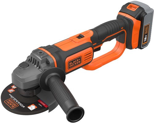 Black+decker bcg720m1-qw haakse slijper - 18v - 125mm