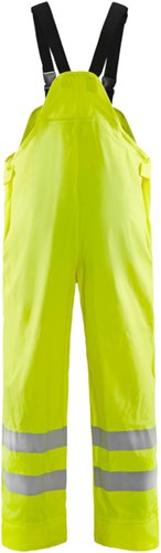 Afbeelding laden in galerijviewer, Blåkläder bretelregenbroek high-vis level 3 13862005 | high-vis geel | maat xs - 7330509569849
