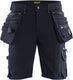 Blåkläder short 4-weg stretch x1900 19881644 | donker marineblauw zwart | maat 46 - 7330509687642