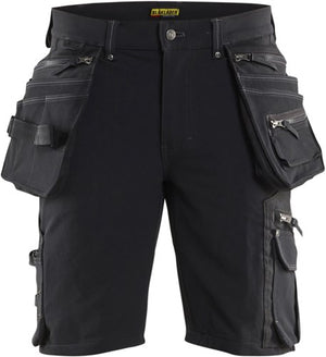 Blåkläder short 4-weg stretch x1900 19881644 | zwart | maat 50 - 7330509687826