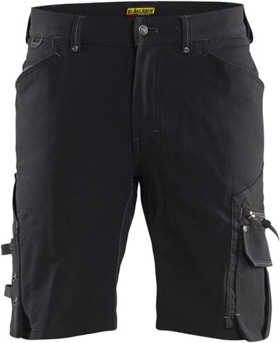 Blåkläder short 4-weg stretch x1900 zonder spijkerzakken 19871644 | zwart | maat 54 - 7330509688489