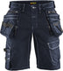 Blåkläder short denim stretch x1900 19921141 | marineblauw zwart | maat 52 - 7330509554395