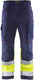 Blåkläder softshell werkbroek high-vis 15622517 | marine high vis geel | maat 56 - 7330509586037
