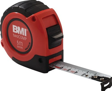 Bmi rolbandmaat | lengte 5 m | breedte 19 mm | eg ii abs automatic sb | 1 stuk - 472541021 472541021