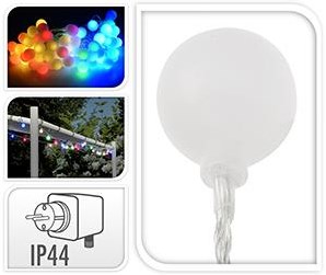 Afbeelding laden in galerijviewer, Enzo bol led 80 lamps 25mm multicolor feestverlichting - 5545200
