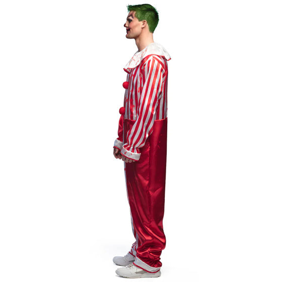 Afbeelding laden in galerijviewer, Boland Killer clown kostuum heren rood wit maat 50 52 (M)
