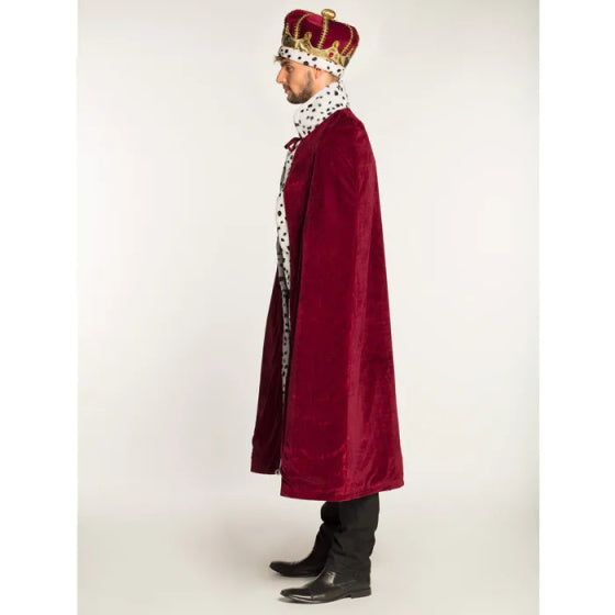 Afbeelding laden in galerijviewer, Boland Kostuumset Majesteit unisex polyester rood one-size
