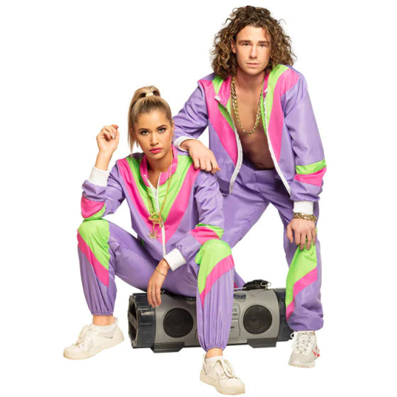 Afbeelding laden in galerijviewer, Boland retro trainingspak heren polyester maat xl
